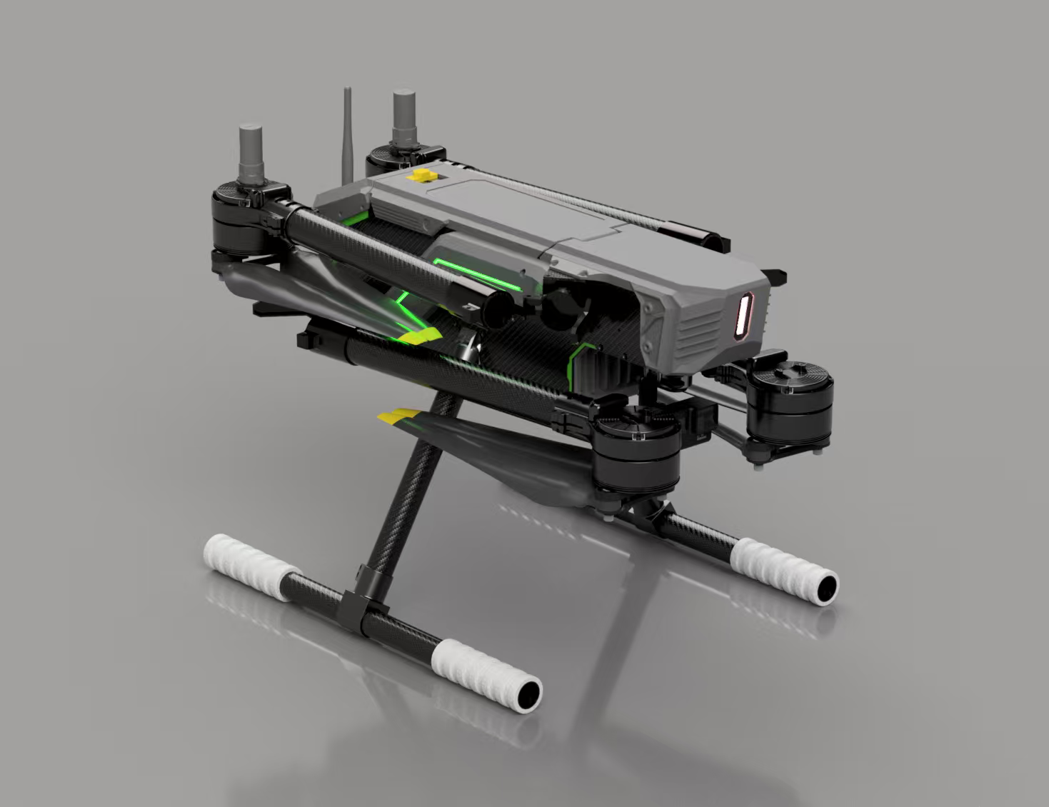 载物无人机渲染图2